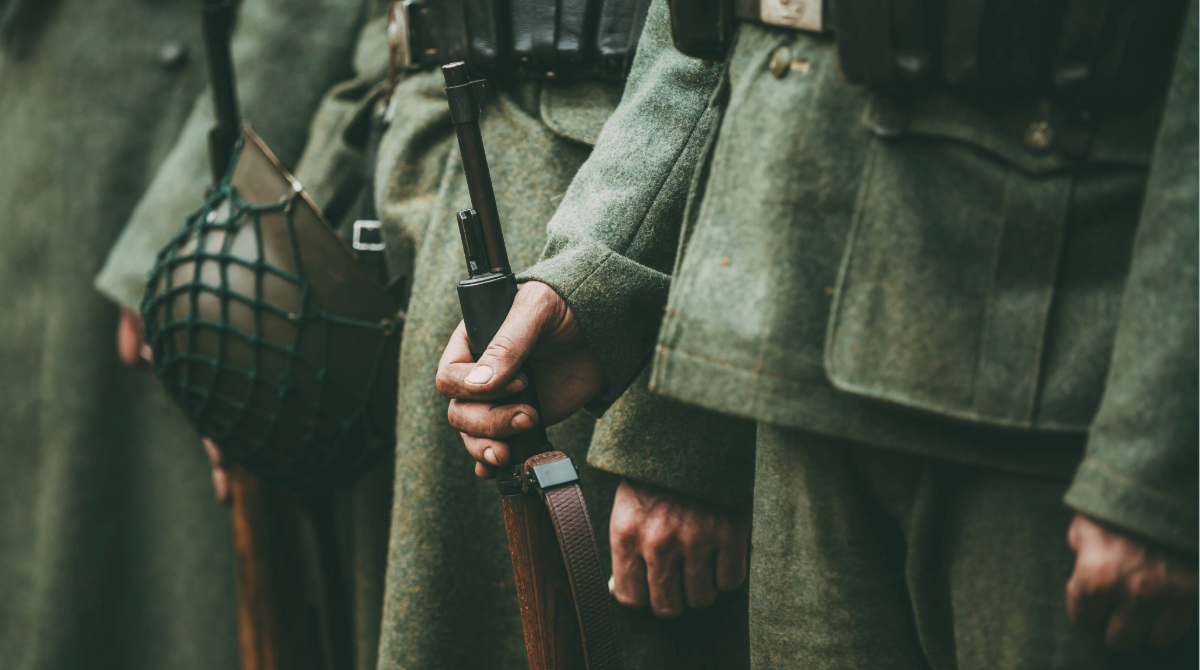 Image related to Military aged men 18-45 for a period feature film in London