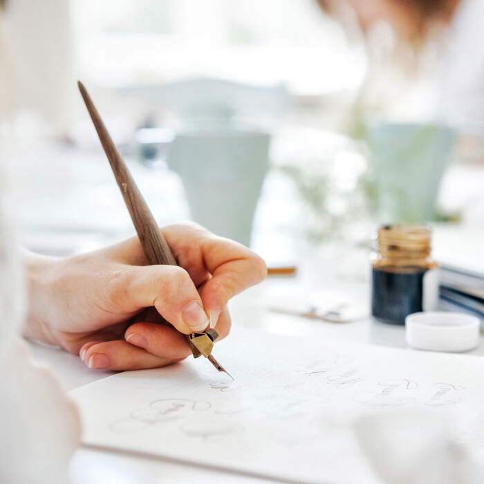 Logo related to Left handed Calligrapher | Film & TV Extras in London